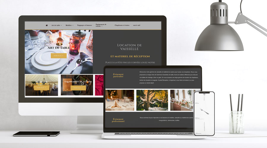 Creation de site web Creation de site web design graphique